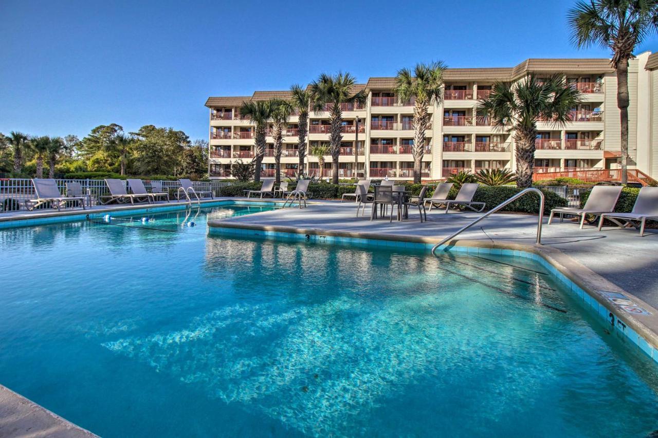 Ocean-View Hilton Head Island Condo Pool, Beach! Екстер'єр фото